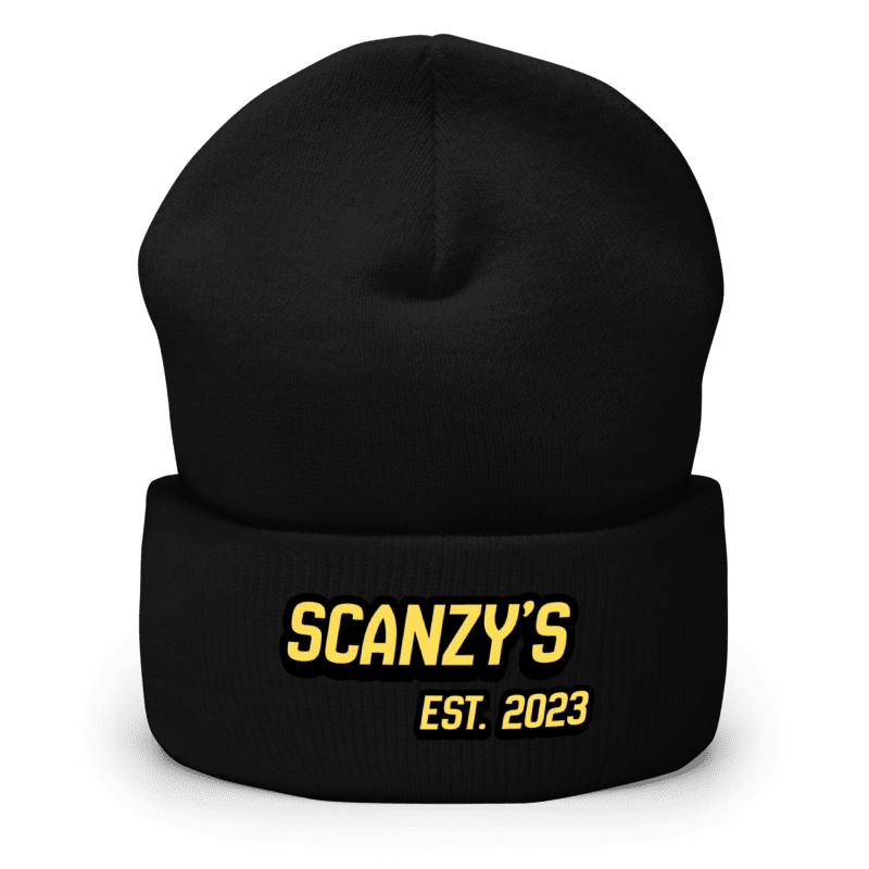 Scanzy’s Embroidered Beanie