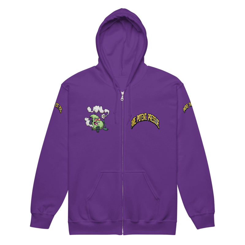Scanzy’s “Pure. Potent. Pressure.” Zip Up Hoodie