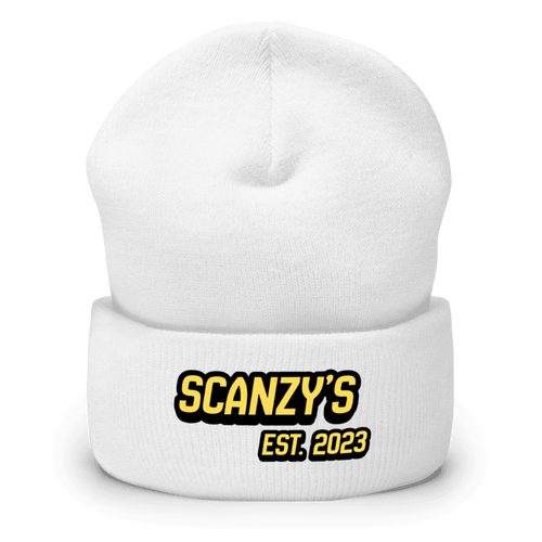 Scanzy’s Embroidered Beanie